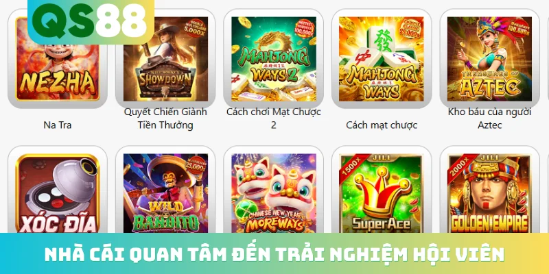 Giới thiệu QS88 3 Nhà cái quan tâm đến trải nghiệm hội viên